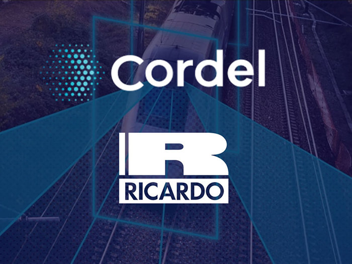 Ricardo partners with railway AI technology specialists, Cordel Group PLC